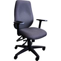 Cierra™ Petite Series Ergonomic Chairs, Fabric, Black, 300 lbs. Capacity  OP250 | TENAQUIP