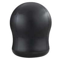 Zenergy™ Swivel Ball Chair, Vinyl, Black, 250 lbs. Capacity  OP699 | TENAQUIP