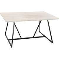 Oasis™ Sitting Teaming Table, 48" L x 60" W x 29" H, White  OQ702 | TENAQUIP