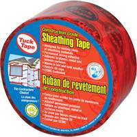 Contractors Sheathing Tape, 60 mm (2-3/8") x 55 m (180.4'), Red  PG706 | TENAQUIP