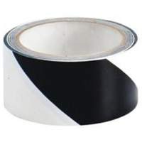 Ruban de marquage, 2" x 54', Vinyle, Noir et blanc  SAA218 | TENAQUIP