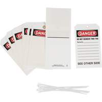 Étiquettes « Danger » autoplastifiantes, Polyester, 4" la x 7" h, Anglais  SAC807 | TENAQUIP