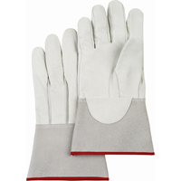 TIG Welding Gloves, Grain Pigskin, Size Medium SAN640 | TENAQUIP