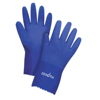 Ultra Flexible Gloves, Size X-Large/10, 12" L, PVC, Interlock Inner Lining, 45-mil SAP879 | TENAQUIP
