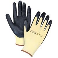 Superior Grip Cut-Resistant Gloves, Size Large/9, 13 Gauge, Foam Nitrile Coated, Aramid Shell, ANSI/ISEA 105 Level 3/EN 388 Level 5 SAP924 | TENAQUIP