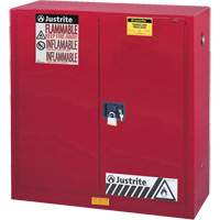 Sure-Grip<sup>®</sup> EX Combustibles Safety Cabinet for Paint and Ink, 40 gal., 3 Shelves  SAQ081 | TENAQUIP