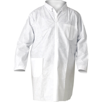 KleenGuard™ A20 Lab Coats, SMS, White, Medium  SAQ755 | TENAQUIP