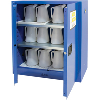 Corrosive Liquids Cabinet, 30 gal., 43" x 44" x 18" SHI434 | TENAQUIP