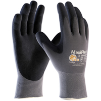 ATG MaxiFlex<sup>®</sup> Ultimate™ Gloves, 9/Large, Foam Nitrile Coating, 15 Gauge, Nylon Shell  SEA092 | TENAQUIP