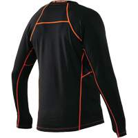 Long Sleeve Thermal Base Layer Shirts, Men's, 3X-Large, Black  SEC966 | TENAQUIP