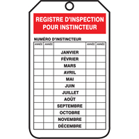 Safety Tags, Cardstock, 3-1/8" W x 5-7/8" H, French  SED654 | TENAQUIP