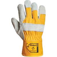 Endura<sup>®</sup> Fitter Gloves, Large, Split Leather Palm, Cotton Inner Lining  SEG989 | TENAQUIP