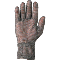 2" Cuff Mesh Glove, Size Small/7, Stainless Steel Shell, ANSI/ISEA 105 Level 5  SEH494 | TENAQUIP