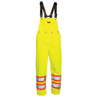 Professional<sup>®</sup> Journeyman<sup>®</sup> 300D Pants, Polyester, Large, High Visibility Lime-Yellow  SEL695 | TENAQUIP