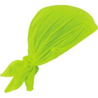 Chill-Its<sup>®</sup> 6710 Cooling Triangle Hat, High Visibility Lime-Yellow  SEL874 | TENAQUIP