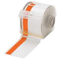 Pre-Printed Header Stripe Label Cartridge, 57 mm x 100', Orange on White  SEN503 | TENAQUIP