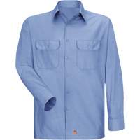 Long Sleeve Ripstop Shirt, Men's, Medium, Blue  SEU212 | TENAQUIP