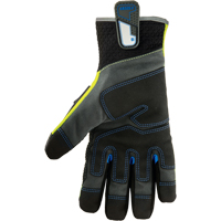 ProFlex<sup>®</sup> Performance Dorsal Impact-Reducing Gloves + Thermal WP, Small, Suede Palm, Safety Cuff  SFU645 | TENAQUIP