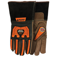 5785G Shock Trooper Gloves, X-Small, Goatskin Palm, Gauntlet Cuff  SGP275 | TENAQUIP