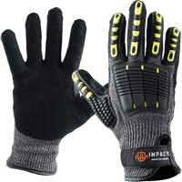 Back Tracker Blade Gloves, 7/Small, Nitrile Palm, Hook & Loop Cuff  SGQ893 | TENAQUIP