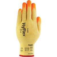 HyFlex<sup>®</sup> High Visibility Cut-Resistant Gloves, Size 11, 13 Gauge, Foam Nitrile Coated, Stainless Steel/Kevlar<sup>®</sup>/Spandex Shell, ASTM ANSI Level A5/EN 388 Level E  SGQ990 | TENAQUIP