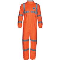 HV High Visibility Coveralls with Collar, Large, Orange, Tyvek<sup>®</sup> 500  SGR812 | TENAQUIP