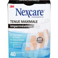 Nexcare™ Max-Hold Waterproof Bandages, Assorted, Plastic, Sterile  SGS314 | TENAQUIP