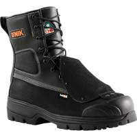 Work Boots with Metatarsal Guards, Synthetic Leather, Size 9  SGT637 | TENAQUIP