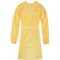 ChemMax<sup>®</sup> 1 Gown, One Size, Yellow, Polyethylene/Polypropylene  SGU155 | TENAQUIP