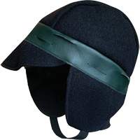 Coiffe d'hiver pour casque de sécurité, Doublure en Mouton, Taille unique, Bleu marine  SGV311 | TENAQUIP