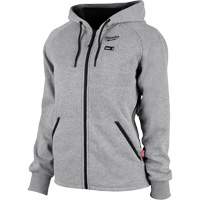 M12™ Heated Hoodie Kit, Women's, Medium, Grey, Polyester SGY374 | TENAQUIP
