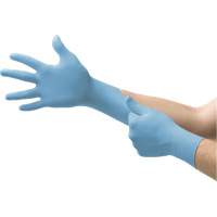 Microflex<sup>®</sup> N85 Gloves, Medium, Nitrile, 3.5-mil, Powder-Free, Blue, Class 2  SHA329 | TENAQUIP