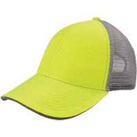 GloWear 8933 Reflective Snapback Hat, High Visibility Lime-Yellow, Poly-Cotton  SHB484 | TENAQUIP