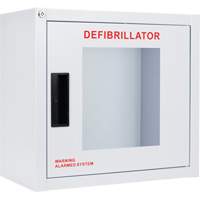 Standard Large AED Cabinet with Alarm, Zoll AED Plus<sup>®</sup>/Zoll AED 3™/Cardio-Science/Physio-Control For, Non-Medical SHC001 | TENAQUIP