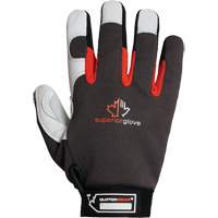Clutch Gear<sup>®</sup> Thinsulate™ Mechanic's Gloves, Grain Goatskin/Split Leather Palm, Size X-Large/10  SHC298 | TENAQUIP