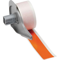 Ruban adhésif permanent toutes saisons pour étiquettes, Vinyle, Orange, Largeur de 1"  SHF061 | TENAQUIP