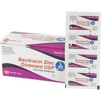 Bacitracin Zinc First Aid Packets, Ointment, Antibiotic  SHG029 | TENAQUIP