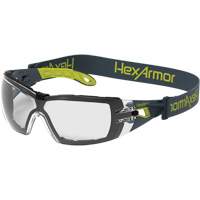 MX200G TruShield<sup>®</sup>S Wraparound Safety Glasses, Clear Lens, Anti-Fog/Anti-Scratch Coating, ANSI Z87+/CSA Z94.3  SHG055 | TENAQUIP