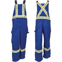 Westex<sup>®</sup> DH Antistatic Flame Resistant Bib Pants, Small, Royal Blue  SHG745 | TENAQUIP