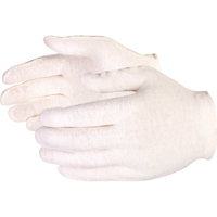 Heavyweight Jersey Inspector Gloves, Poly/Cotton, Hemmed Cuff, Men's  SI831 | TENAQUIP