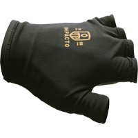 Anti-Impact Fingerless Right-Hand Glove, Large, Split Leather Palm, Slip-On Cuff  SR206 | TENAQUIP