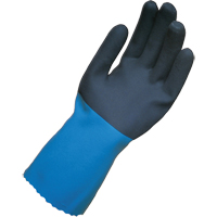 StanZoil NL34 Gloves, Size Large/8, 12" L, Neoprene, Cotton Inner Lining, 28-mil  SR482 | TENAQUIP