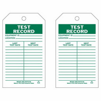Étiquettes de rapport d'inspection, Polyester, 4" la x 7" h, Anglais  SX310 | TENAQUIP