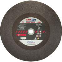 Cut-Off WHEEL A24R, 16" x 5/32", 1" Arbor, Type 1, Aluminum Oxide, 3800 RPM  TC422 | TENAQUIP