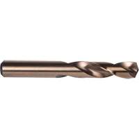 Stub Length Drill Bit, X, High Speed Cobalt, 1-15/16" Flute, 135° Point  TDF411 | TENAQUIP
