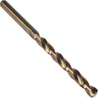 Taper Length Drill Bit, 1/2", High Speed Cobalt, 4-3/4" Flute, 135° Point  TDG040 | TENAQUIP