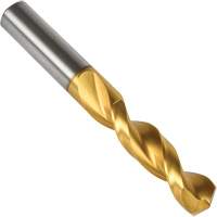 Stub Length Parabolic Flute Drill Bit, #4, High Speed Steel, 1-1/4" Flute, 135° Point  TDH571 | TENAQUIP