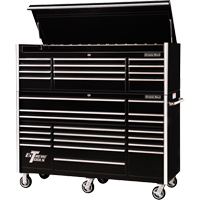 Extreme Tools<sup>®</sup> RX Series Top Tool Chest, 72" W, 12 Drawers, Black  TEQ503 | TENAQUIP