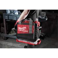 Packout™ Compact Low-Profile Organizer, 9-3/4" W x 16-2/5" D x 2-1/2" H, Black/Red  TEQ859 | TENAQUIP