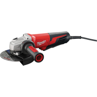 Angle Grinders With Lock-On, 6", 120 V, 12 A, 9000 RPM  TLV199 | TENAQUIP